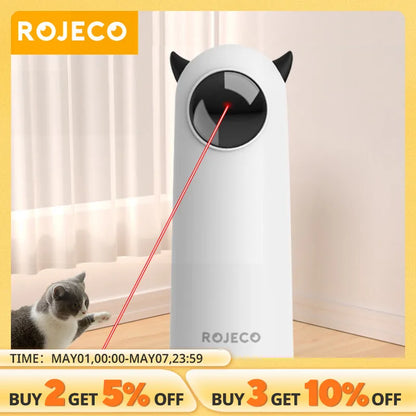 Automatic Cat Toys Interactive Smart Teasing Pet LED Laser Indoor Cat Toy Accessories Handheld Electronic Cat Toy for Dog