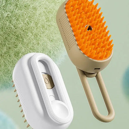 Cat Steam Brush Steamy Dog Brush 3 in 1 Electric Spray Cat Hair Brushes for Massage Pet Grooming Comb Hair Removal Combs